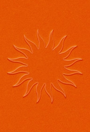 Orange sun